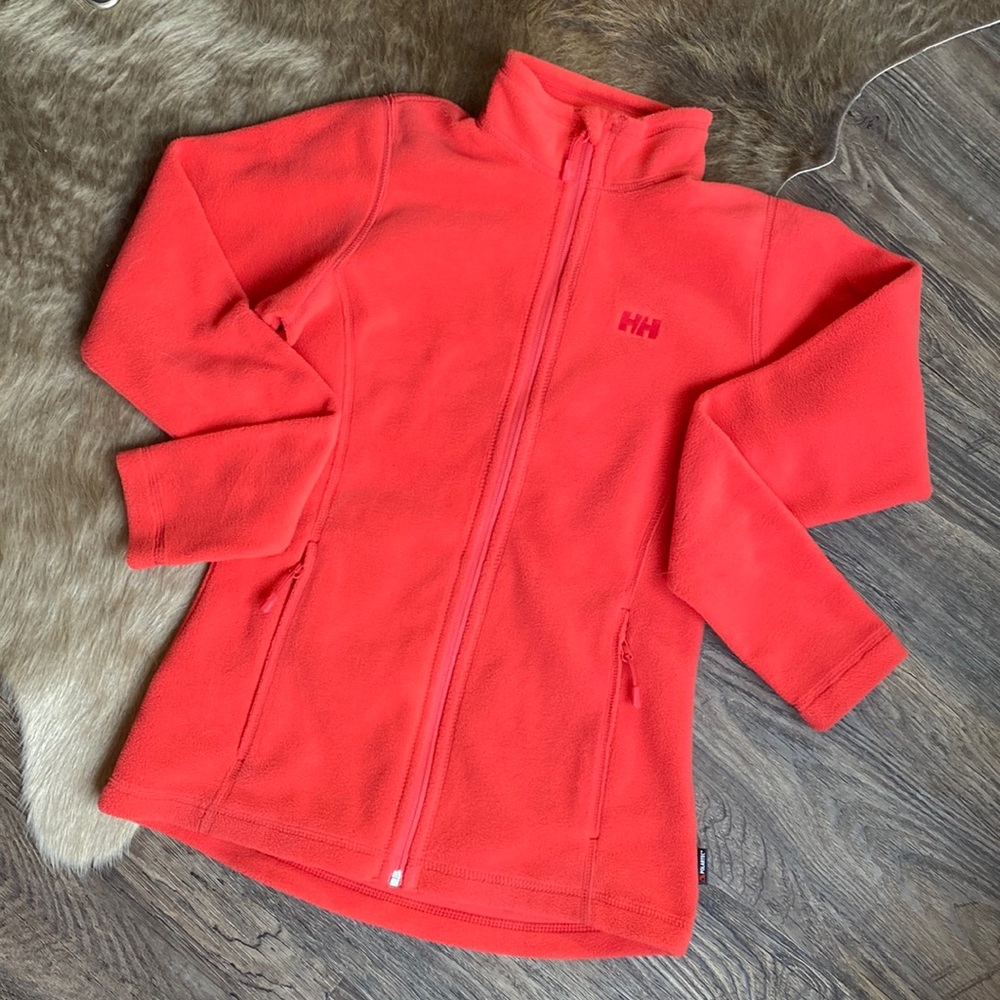 Helly Hansen pink zip up fleece